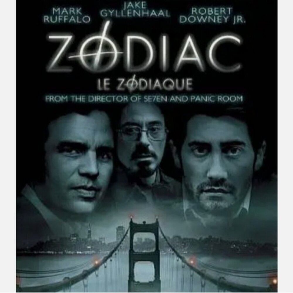 Zodiac DVD Movie Robert Downey Jr Mark Ruffalo